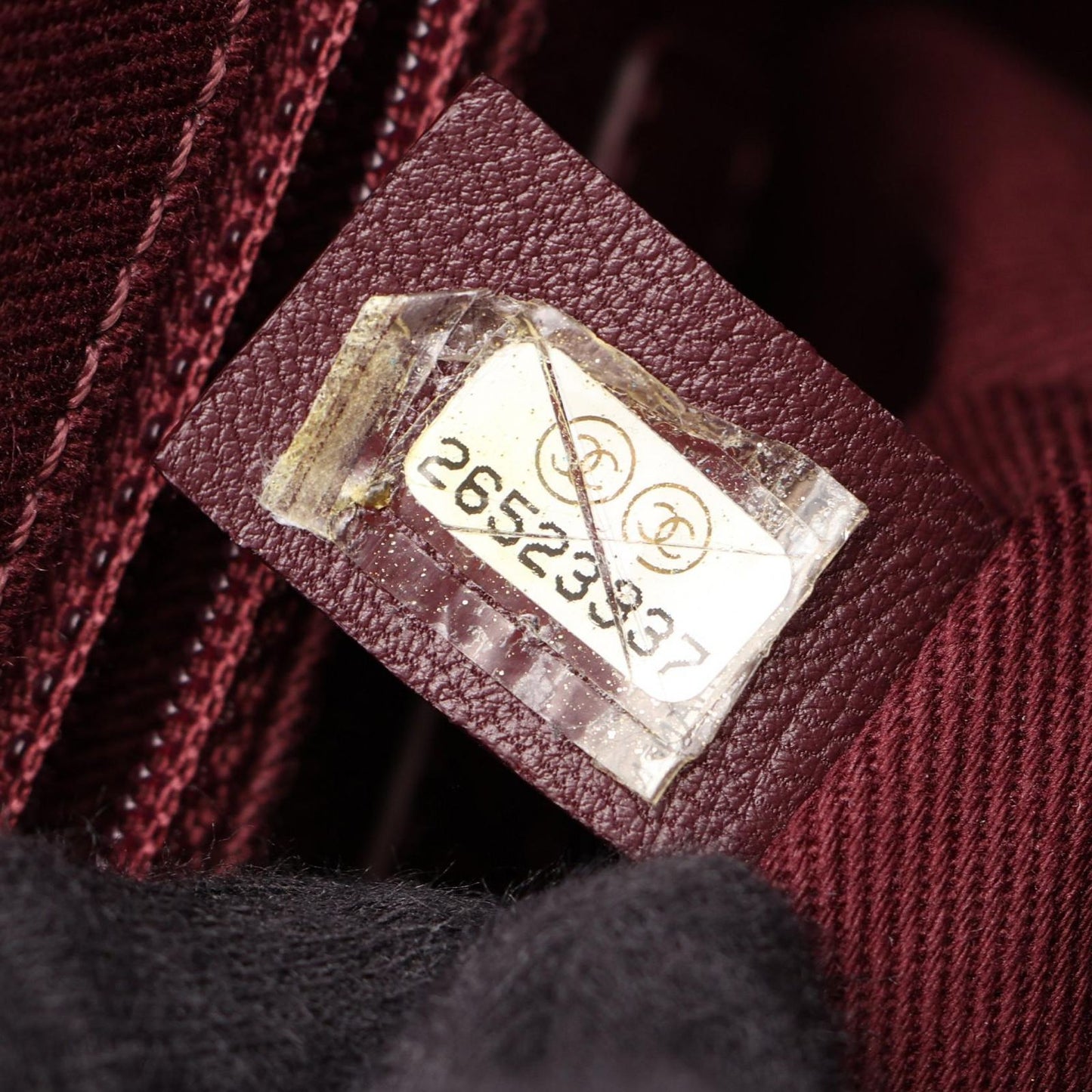 Chanel Backpack Stitch Black Lambskin Chez Blanc — view 5