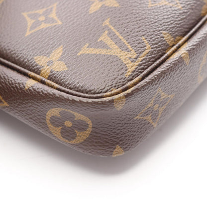 Louis Vuitton Handbag Pochette Canvas Leather — view 6