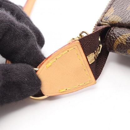 Louis Vuitton Handbag Pochette Canvas Leather — view 7