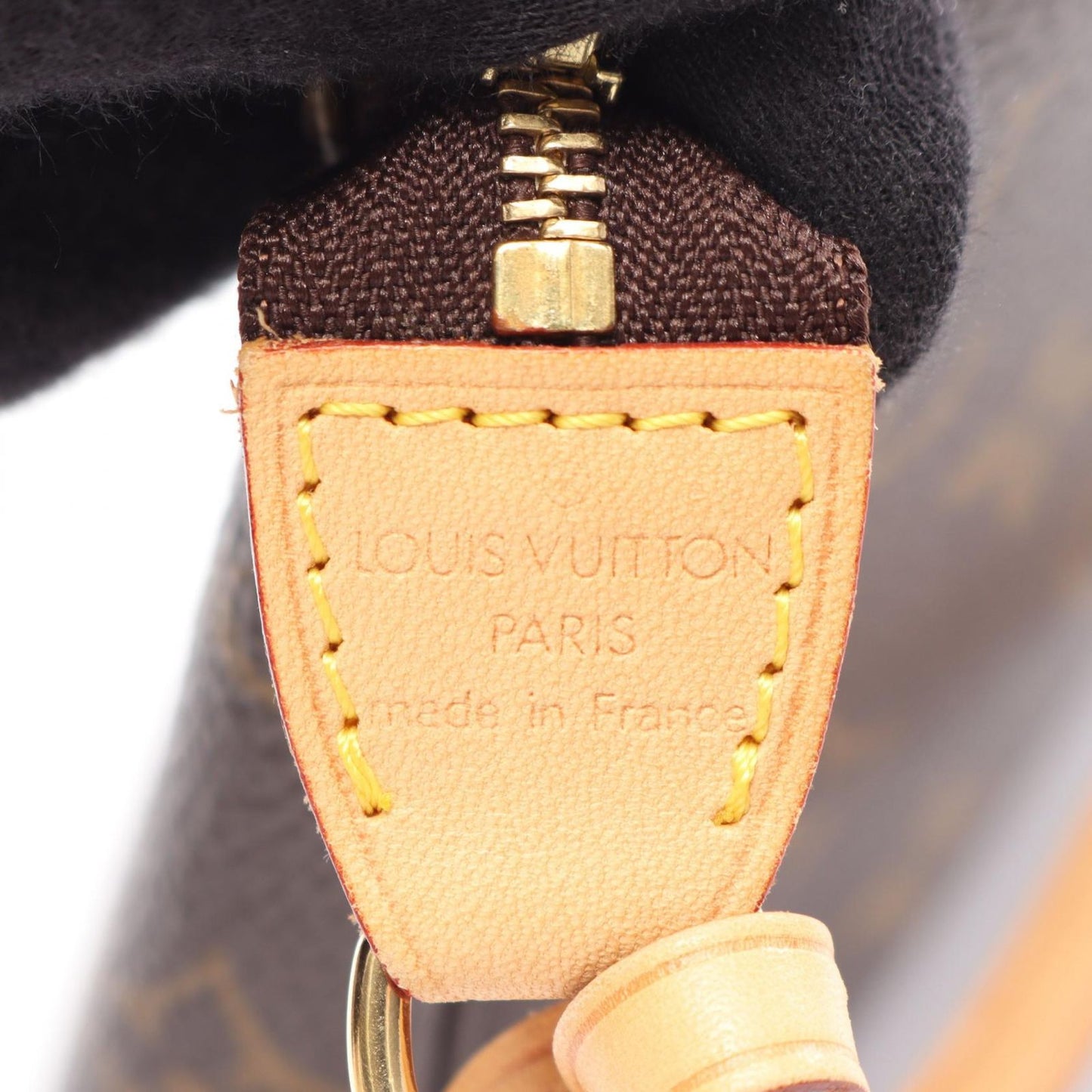 Louis Vuitton Handbag Pochette Canvas Leather — view 4