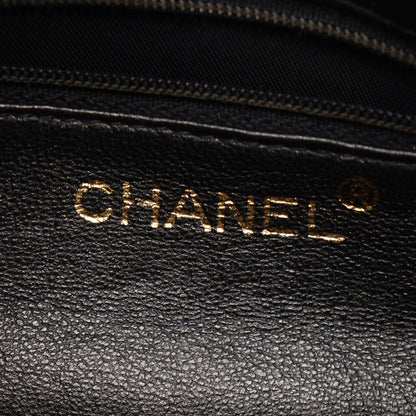 Chanel Shoulder Bag Mademoiselle Tassel Black Lambskin Fringe Mini Chain — view 4