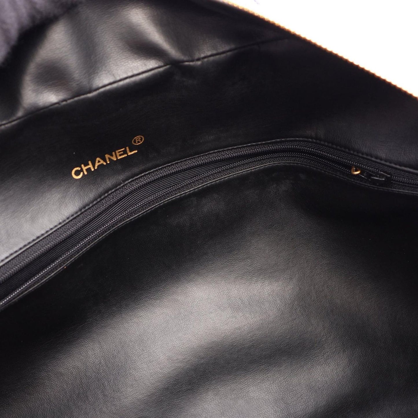 Chanel Boston Bag Quilted Purple Leather — view 6