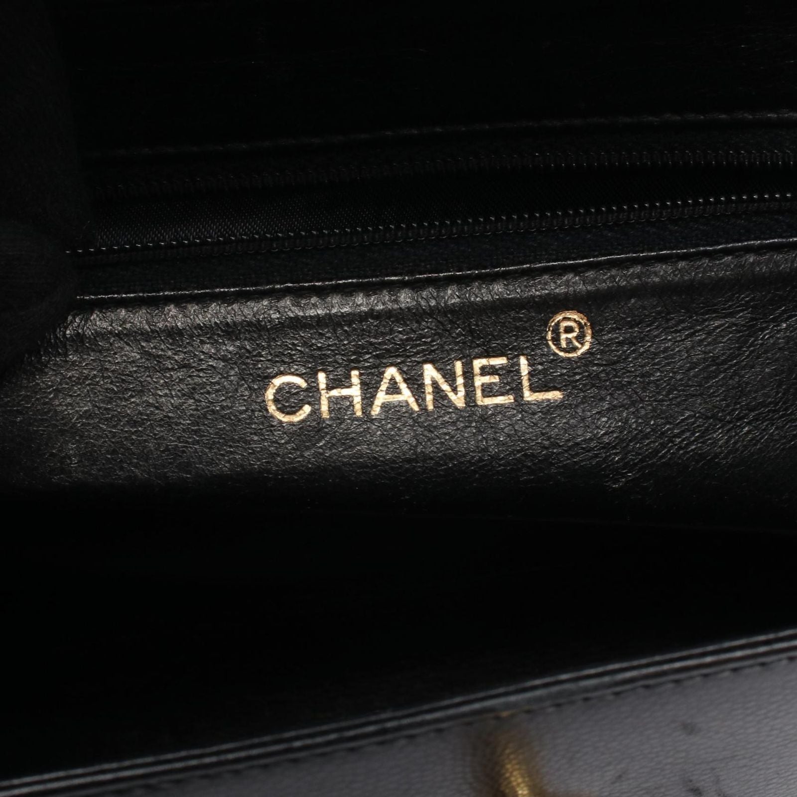 Chanel Handbag Turnlock Black Caviar Leather — view 4