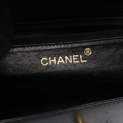 Chanel Handbag Turnlock Black Caviar Leather — view 4