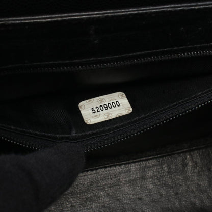 Chanel Handbag Turnlock Black Caviar Leather — view 5