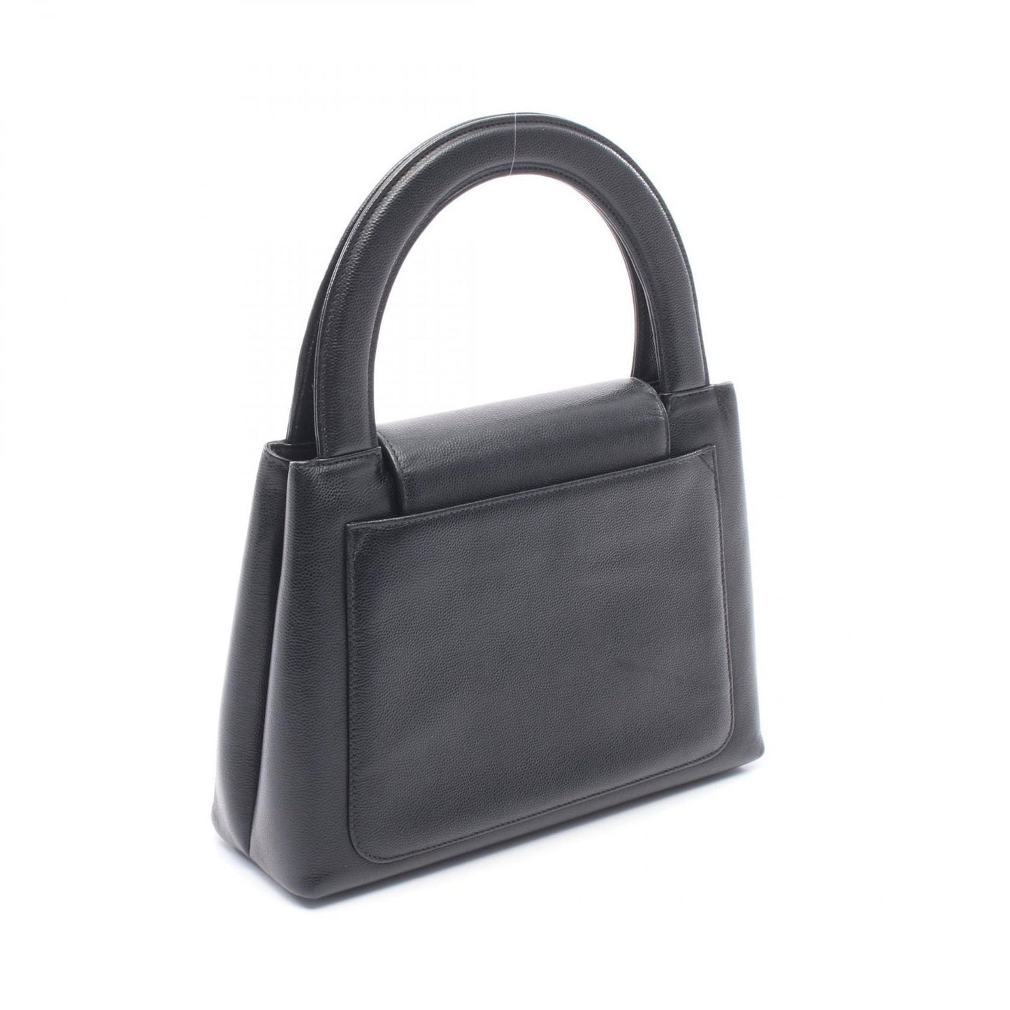 Chanel Handbag Turnlock Black Caviar Leather — view 2