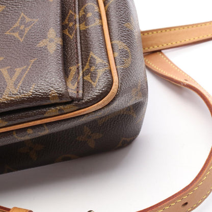 Louis Vuitton Shoulder Bag Viva City PM Canvas Leather — view 8