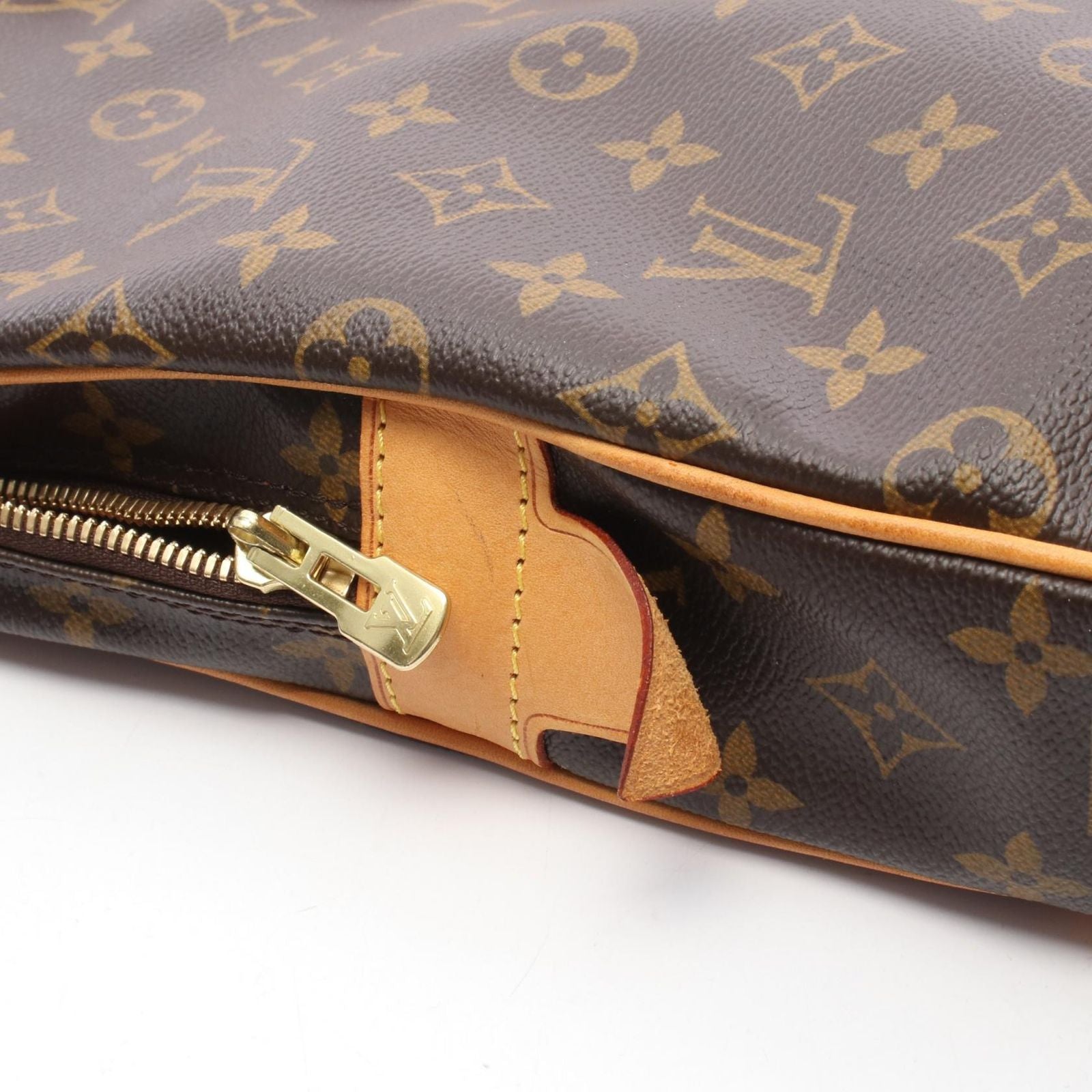 Louis Vuitton Briefcase Porte Documents Voyage Canvas Leather — view 6