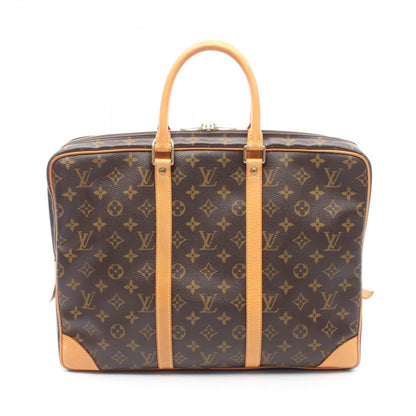 Louis Vuitton Briefcase Porte Documents Voyage Canvas Leather