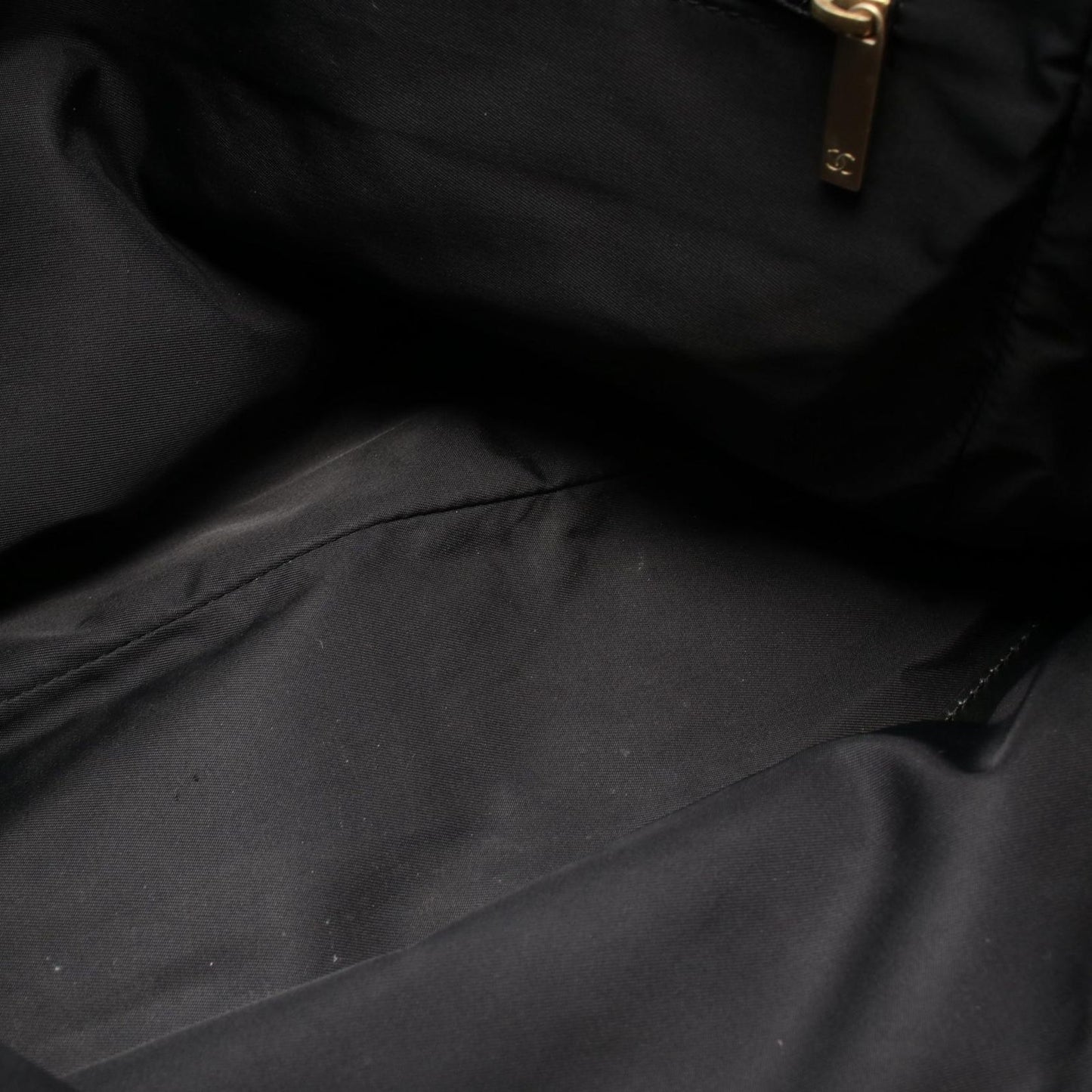 Chanel Tote New Travel Line Black Nylon Leather — view 6