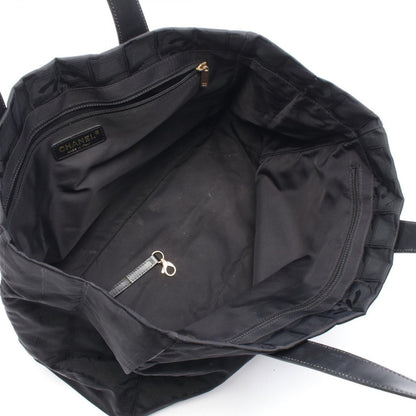 Chanel Tote New Travel Line Black Nylon Leather — view 3