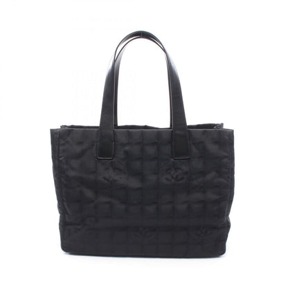 Chanel Tote New Travel Line Black Nylon Leather