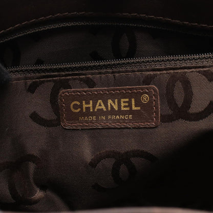 Chanel Tote Wild Stitch Brown Leather — view 4