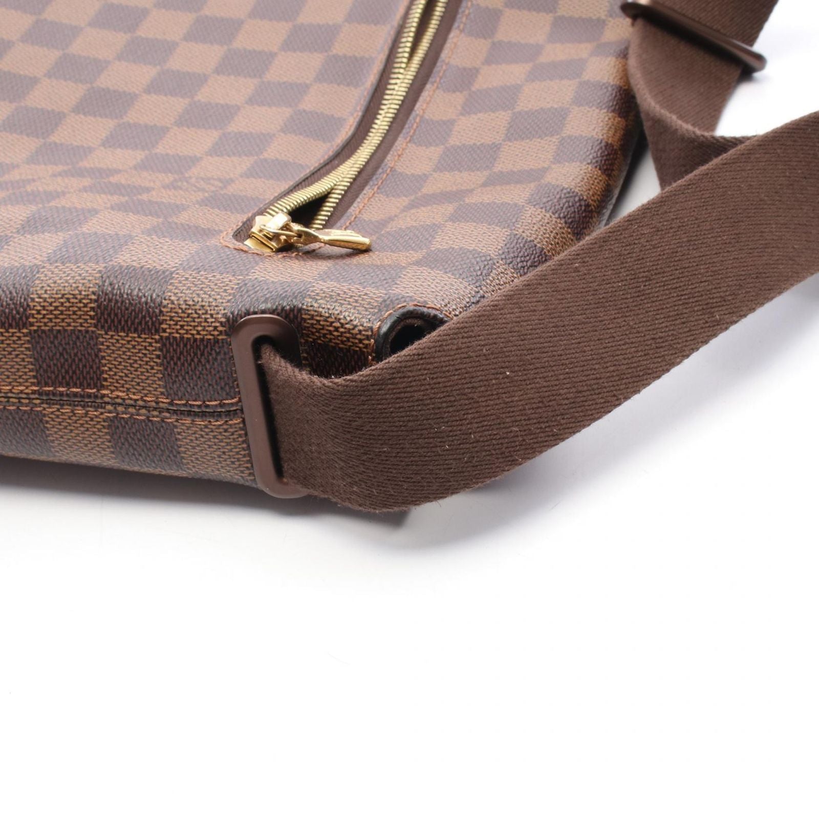 Louis Vuitton Shoulder Bag Brooklyn Canvas Leather — view 9