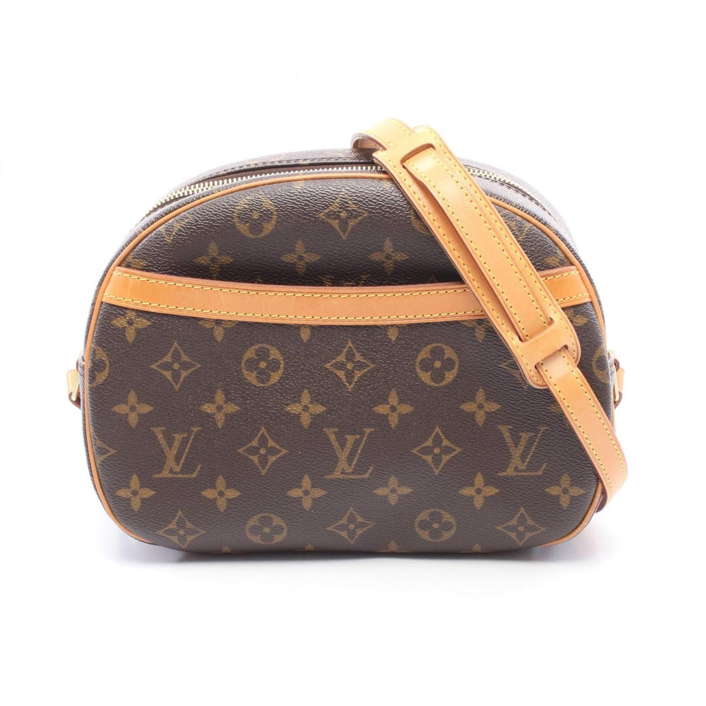 Louis Vuitton Shoulder Bag Blois Canvas Leather