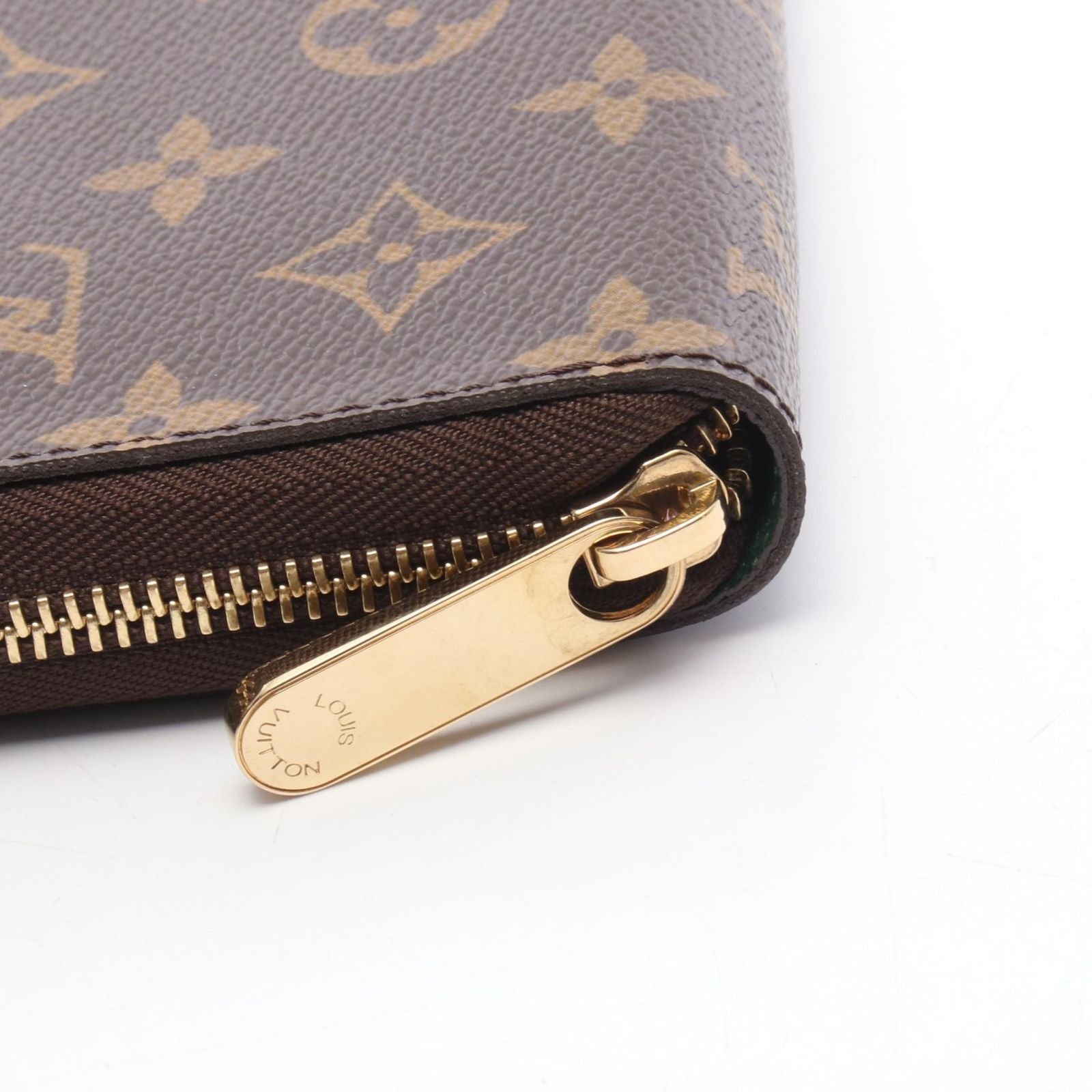 Louis Vuitton Round Wallet Zippy Organizer Vert Canvas — view 6