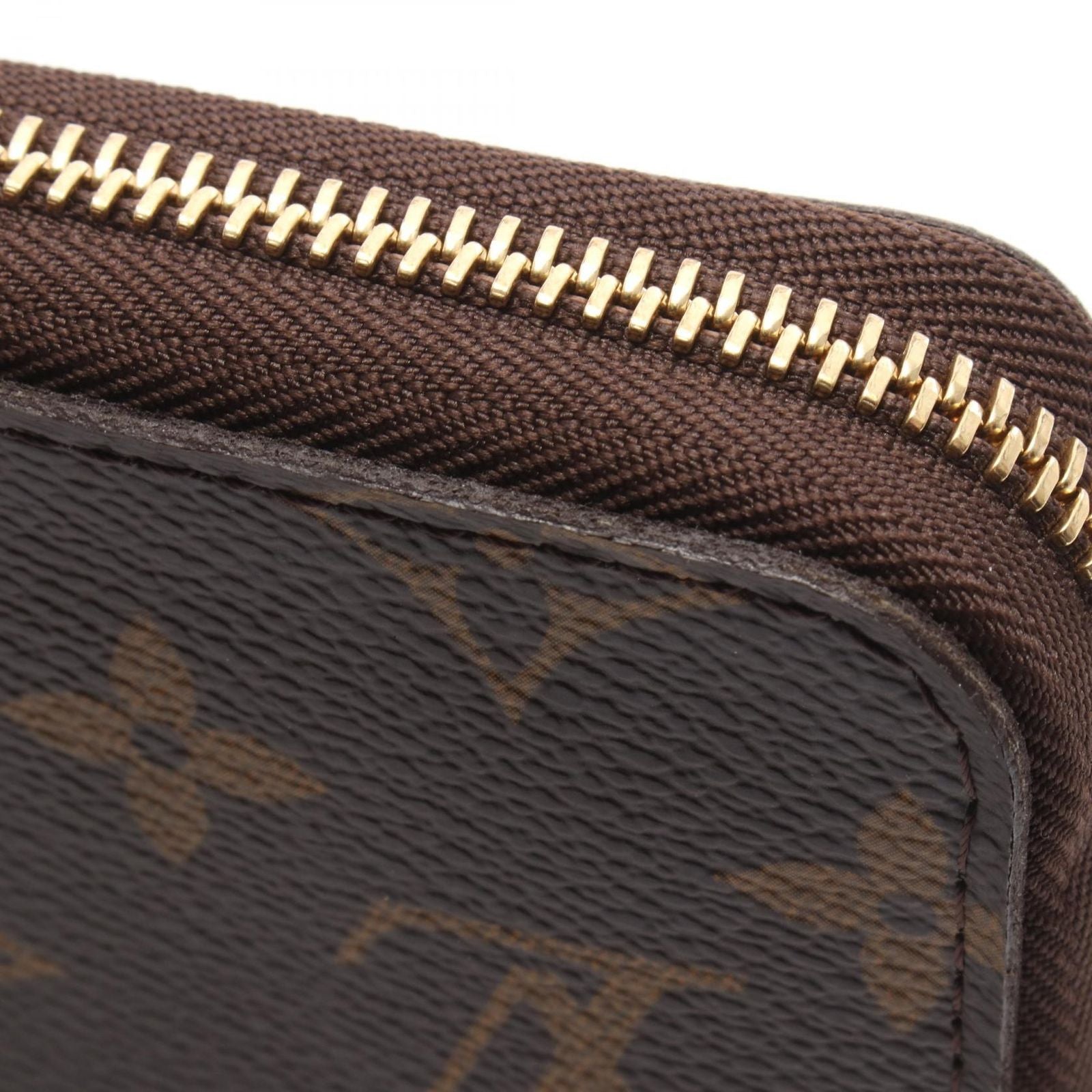 Louis Vuitton Round Wallet Zippy Organizer Vert Canvas — view 9