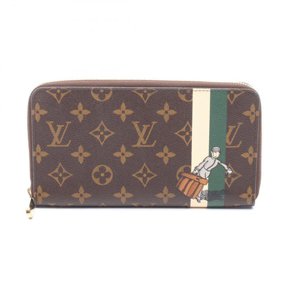 Louis Vuitton Round Wallet Zippy Organizer Vert Canvas