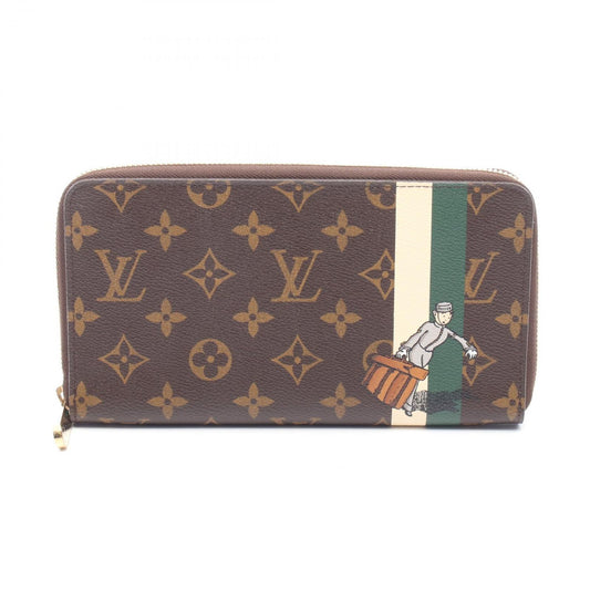 Louis Vuitton Round Wallet Zippy Organizer Vert Canvas