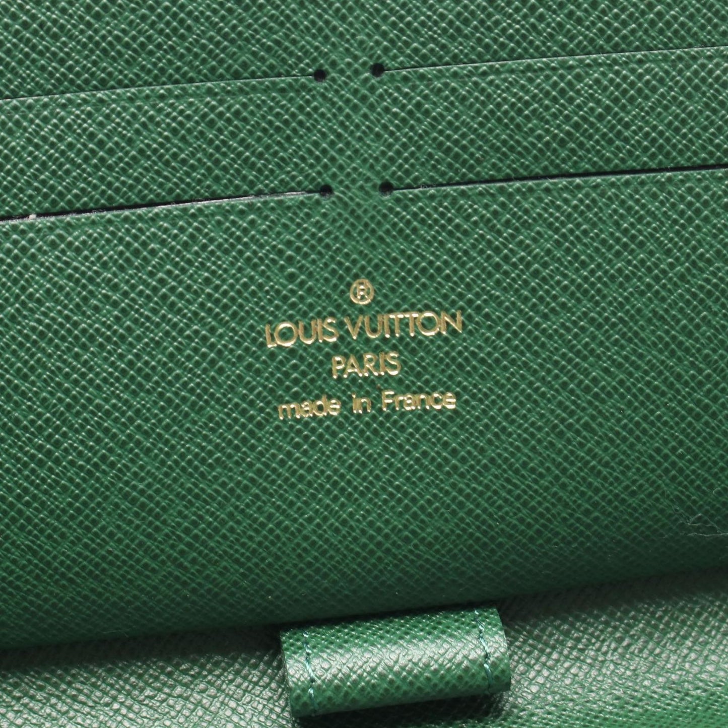 Louis Vuitton Round Wallet Zippy Organizer Vert Canvas — view 4