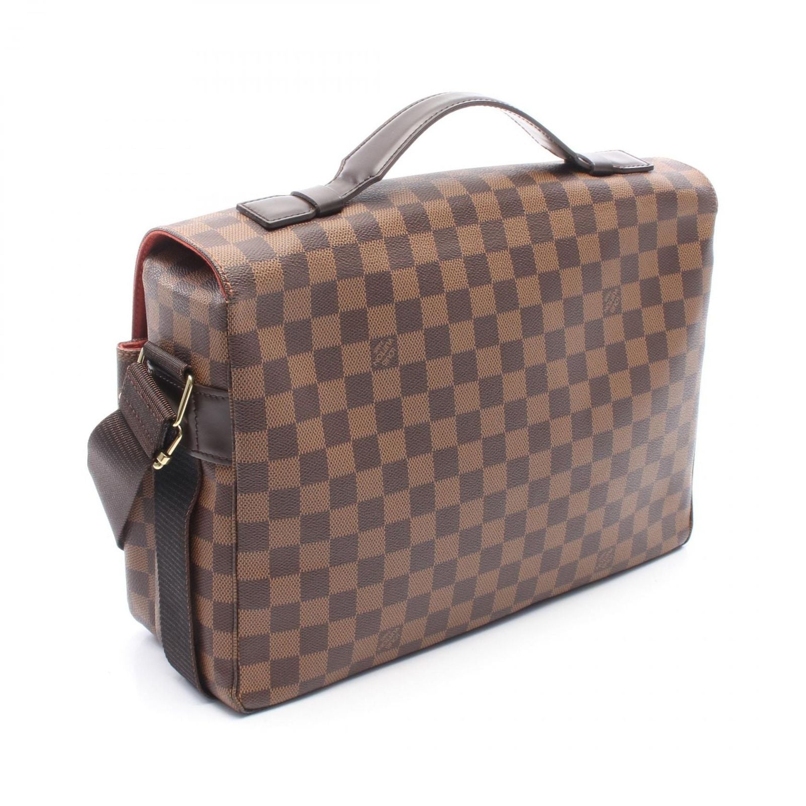 Louis Vuitton Shoulder Bag Broadway Canvas Leather — view 2