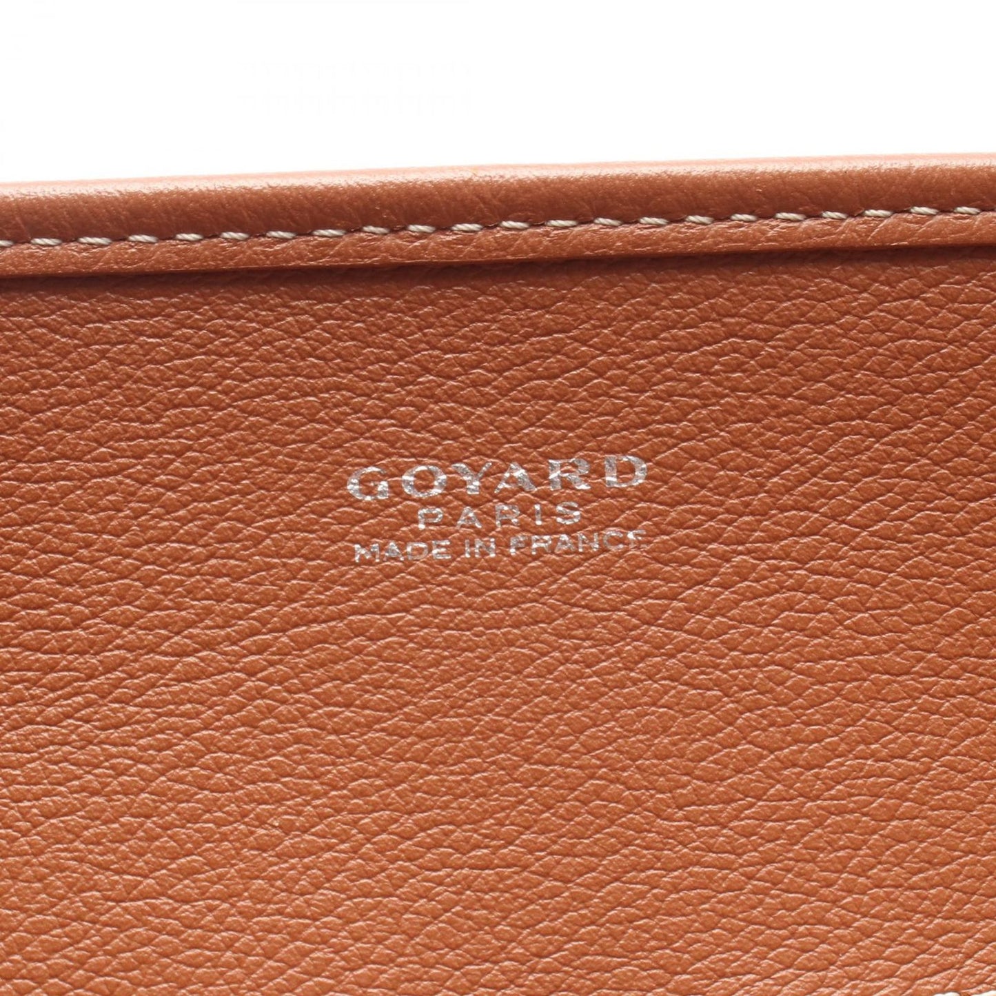 Goyard Tote Bourgogne Black Brown Canvas Leather — view 4
