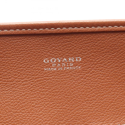Goyard Tote Bourgogne Black Brown Canvas Leather — view 4