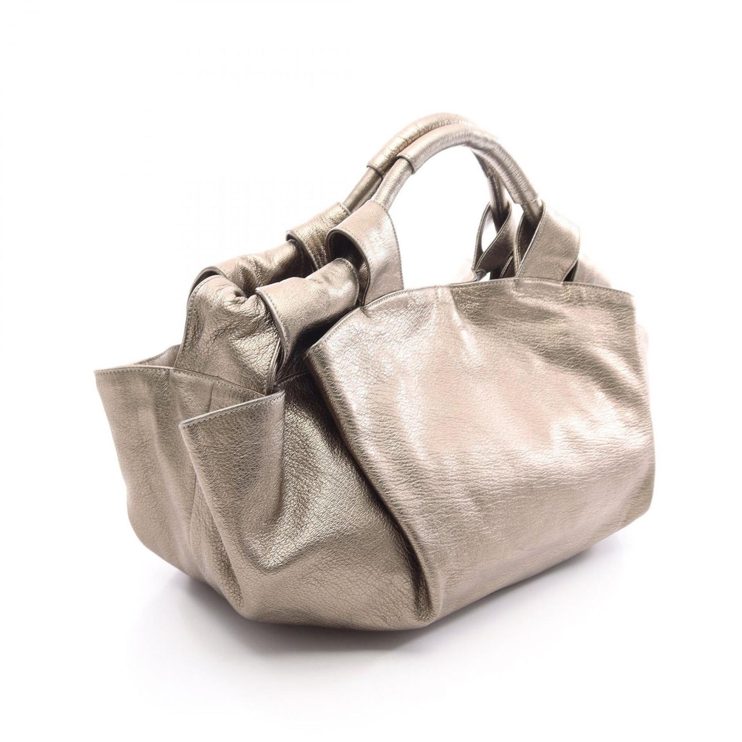 Loewe Handbag Nappa Aire Gold Leather — view 2