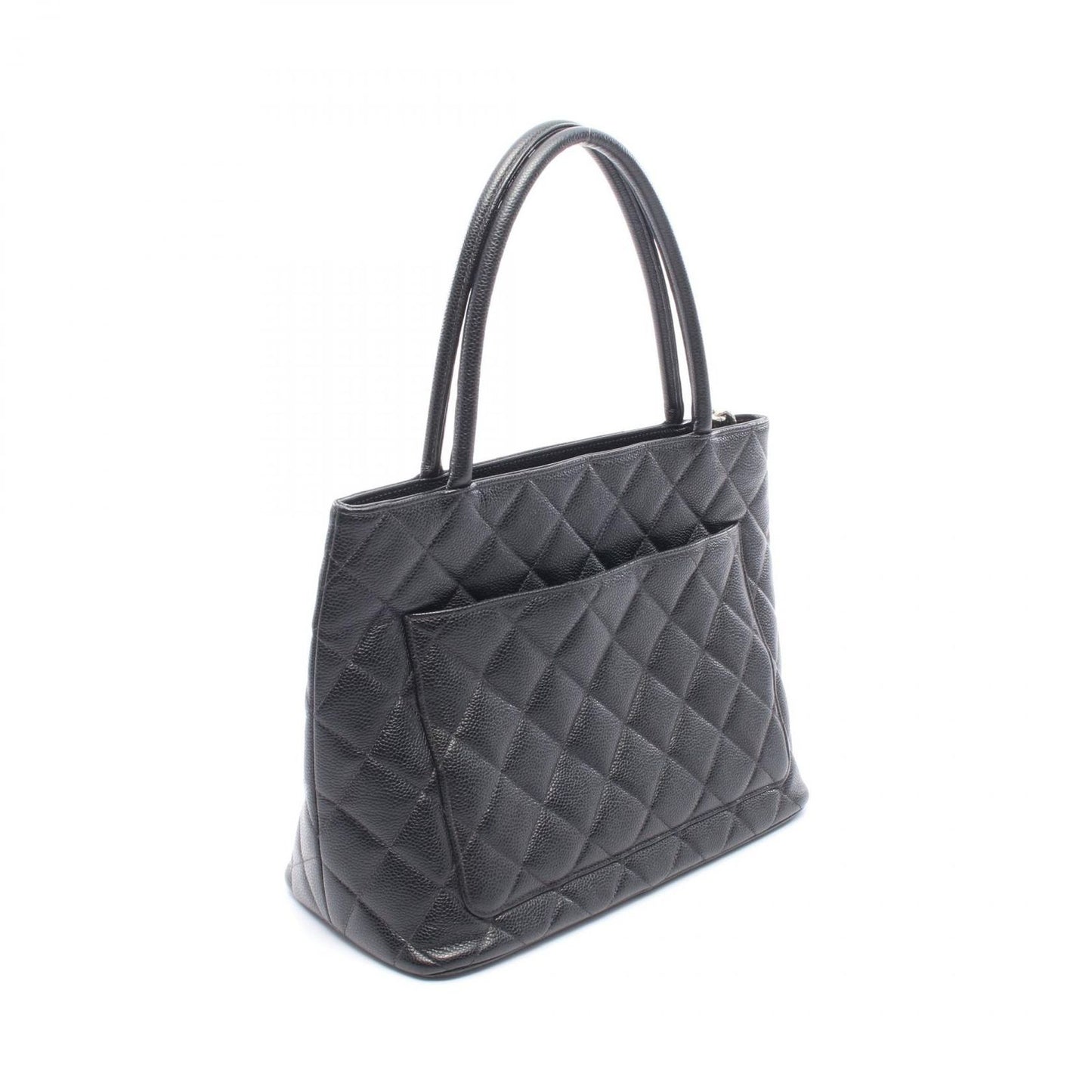 Chanel Tote Reissue Black Caviar Leather — view 2