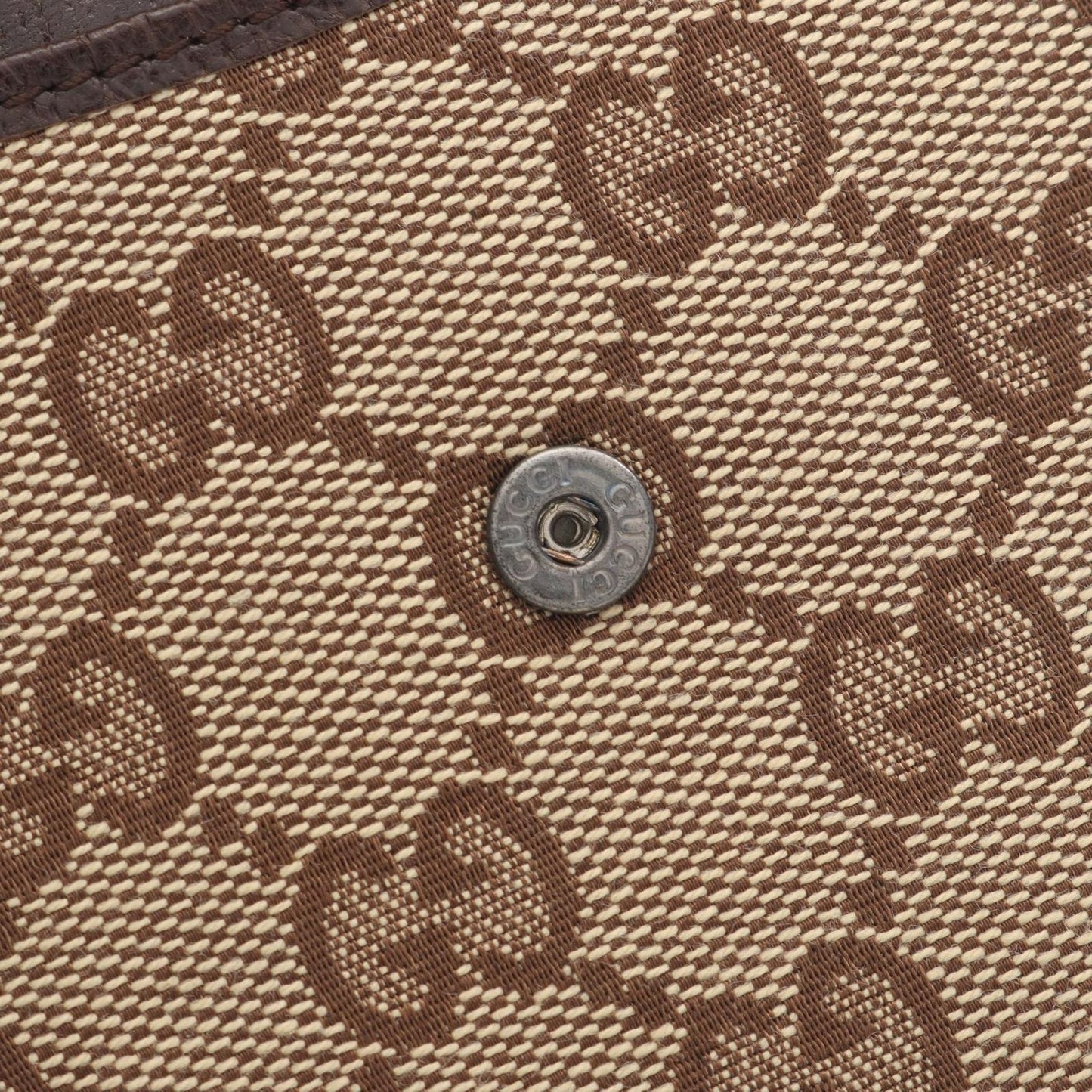 Gucci Hook Wallet GG Canvas Beige Bifold — view 6