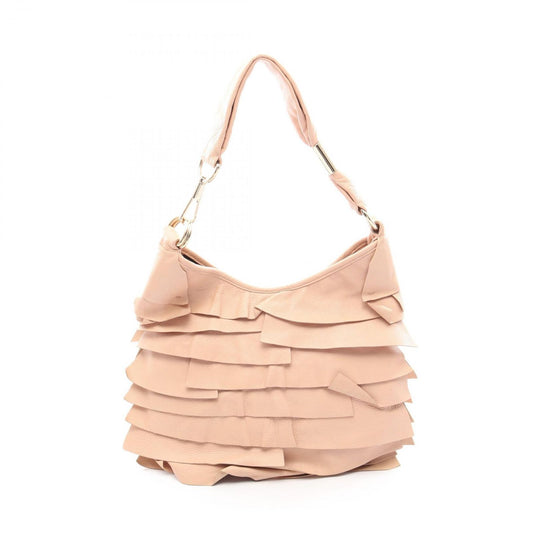 Saint Laurent Paris Shoulder Bag Tropez Pink Beige Leather