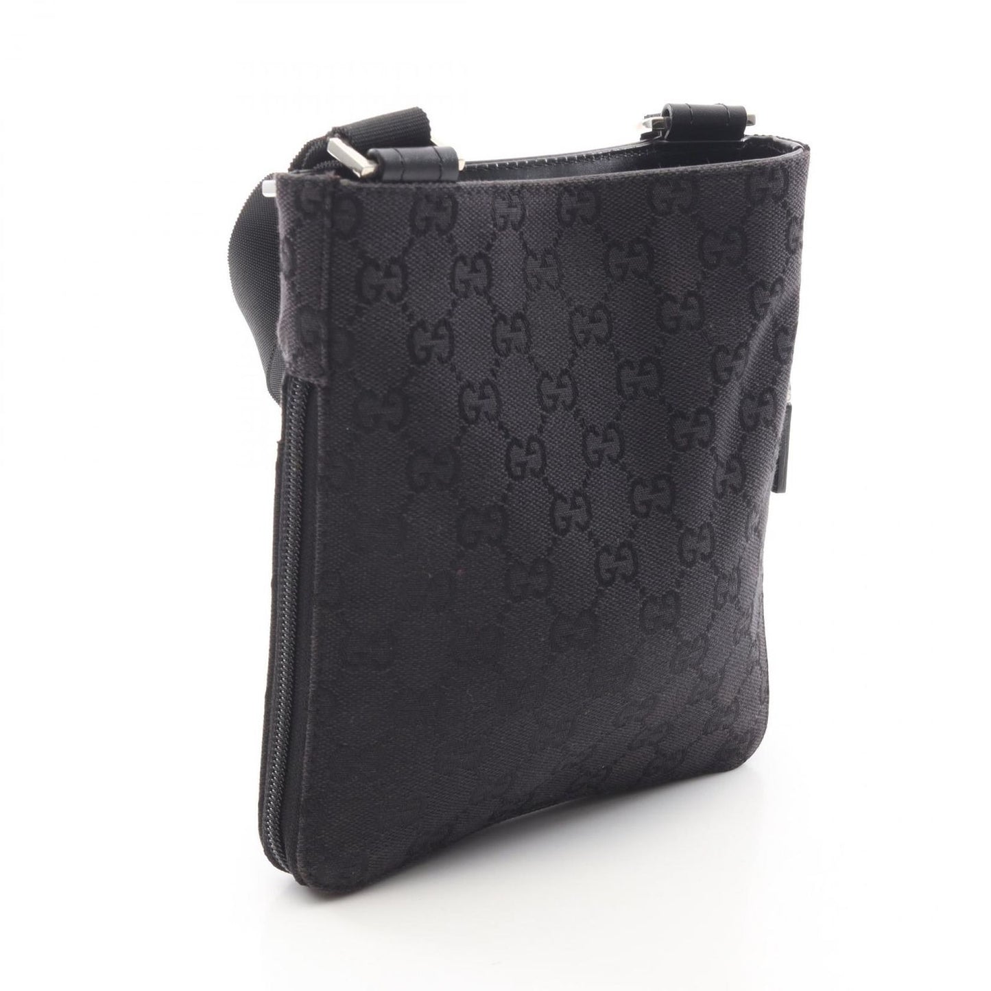 Gucci Shoulder Bag GG Canvas 019 Black — view 2