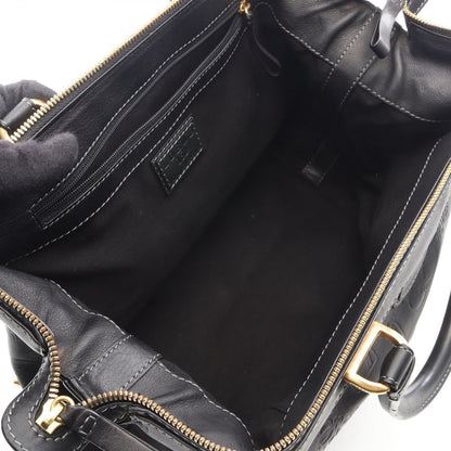 Loewe Tote Doctor's Anniversary Black Leather Mini Boston — view 3