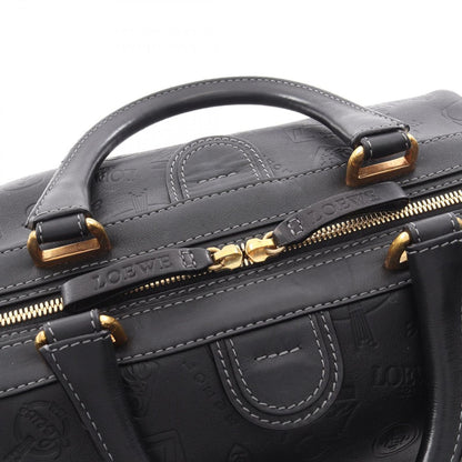 Loewe Tote Doctor's Anniversary Black Leather Mini Boston — view 9