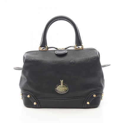 Loewe Tote Doctor's Anniversary Black Leather Mini Boston