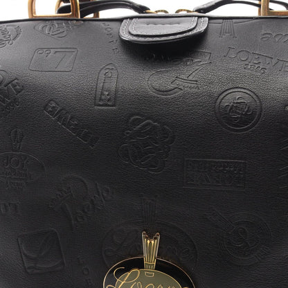 Loewe Tote Doctor's Anniversary Black Leather Mini Boston — view 5
