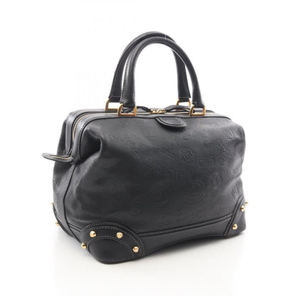 Loewe Tote Doctor's Anniversary Black Leather Mini Boston — view 2