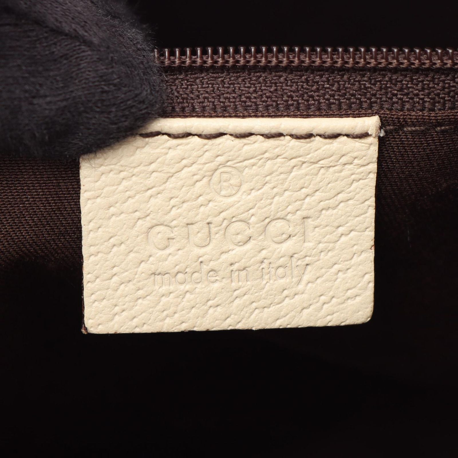 Gucci Shoulder Bag Abbey GG Canvas Beige Ivory — view 4