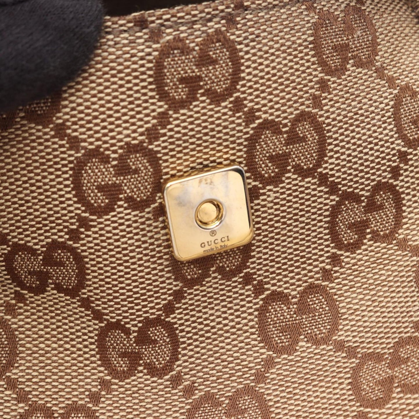 Gucci Shoulder Bag Abbey GG Canvas Beige Ivory — view 5