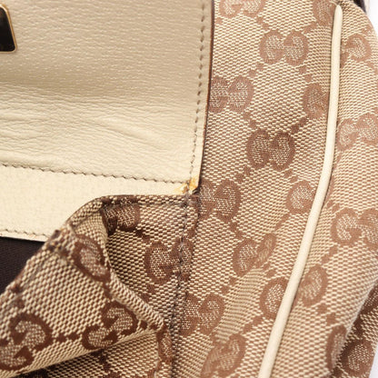 Gucci Shoulder Bag Abbey GG Canvas Beige Ivory — view 9