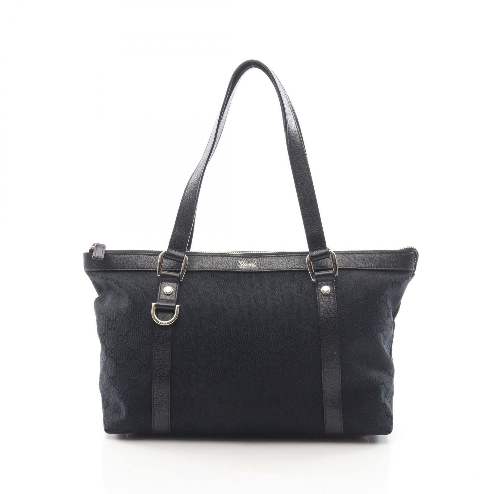 Gucci Tote Abbey GG Canvas Black