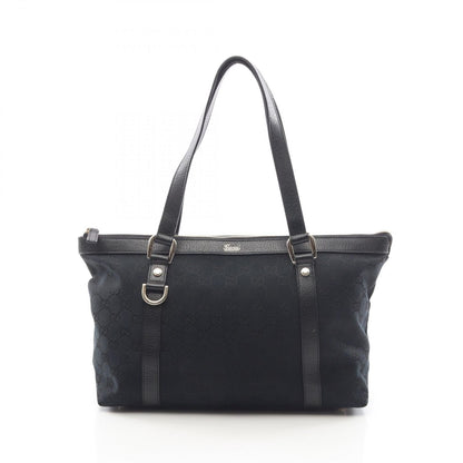 Gucci Tote Abbey GG Canvas Black
