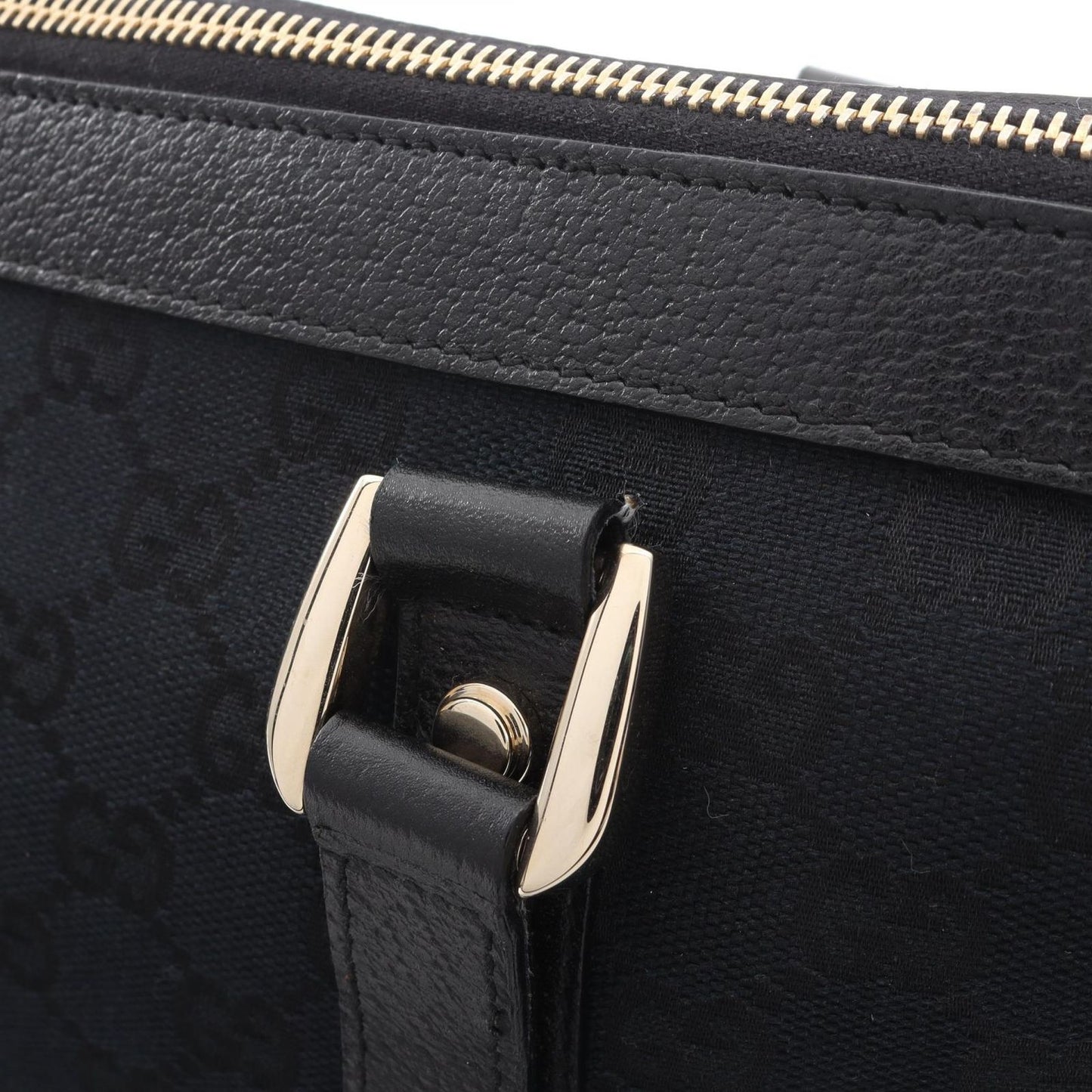Gucci Tote Abbey GG Canvas Black — view 6