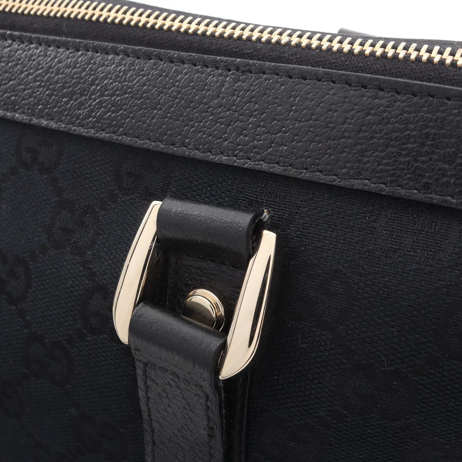 Gucci Tote Abbey GG Canvas Black — view 6