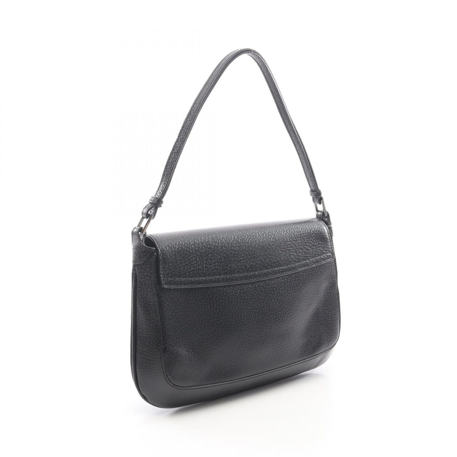 Gucci Shoulder Bag Interlocking 001 Black Leather — view 2