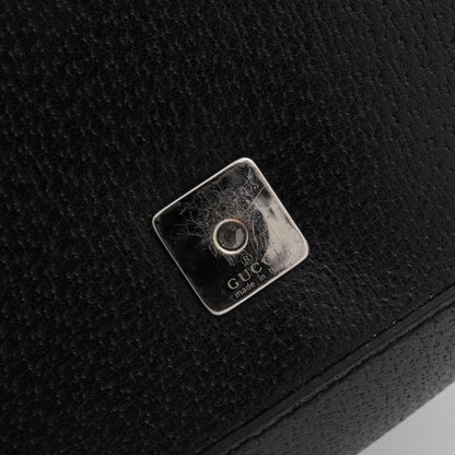 Gucci Shoulder Bag Interlocking 001 Black Leather — view 6