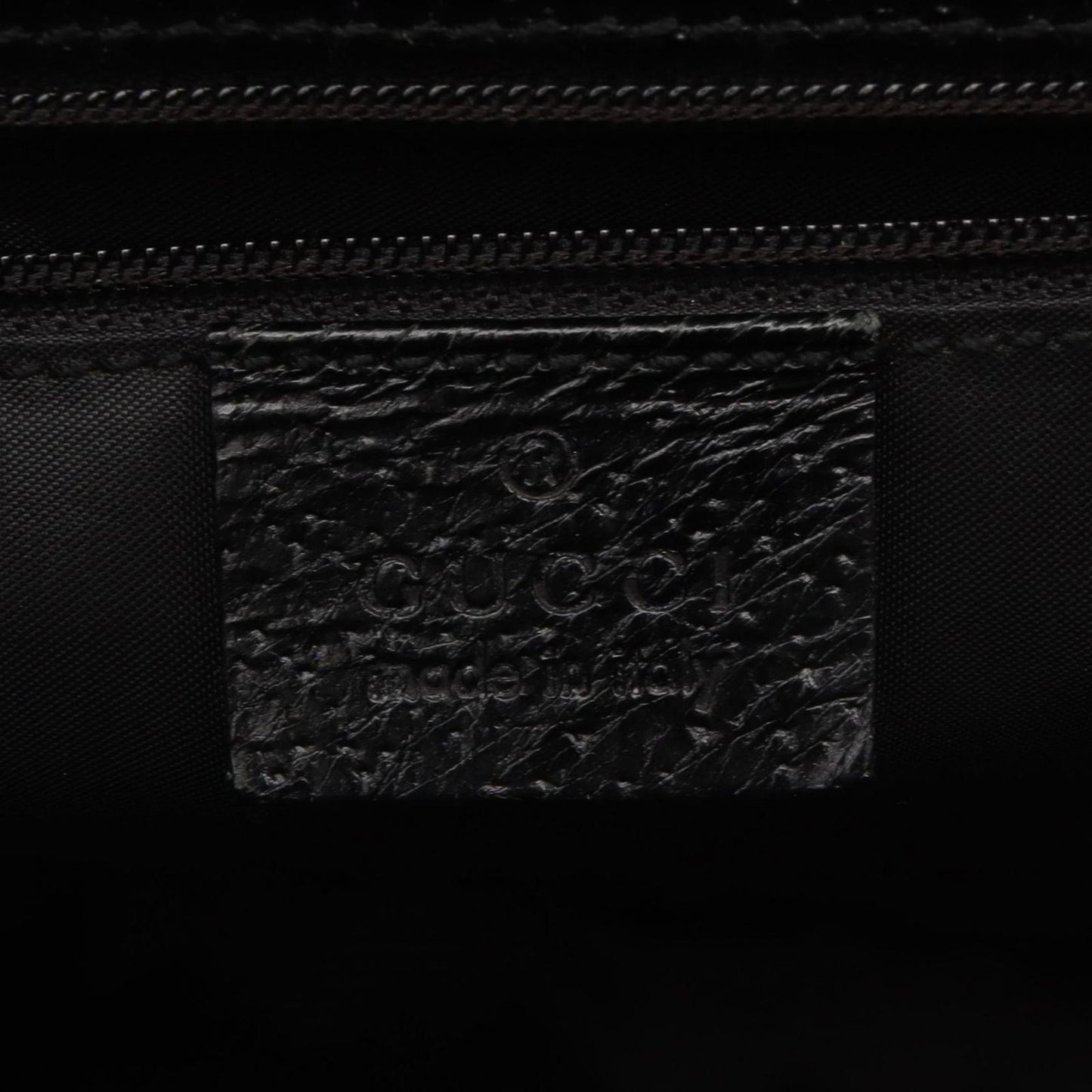 Gucci Shoulder Bag Interlocking 001 Black Leather — view 4