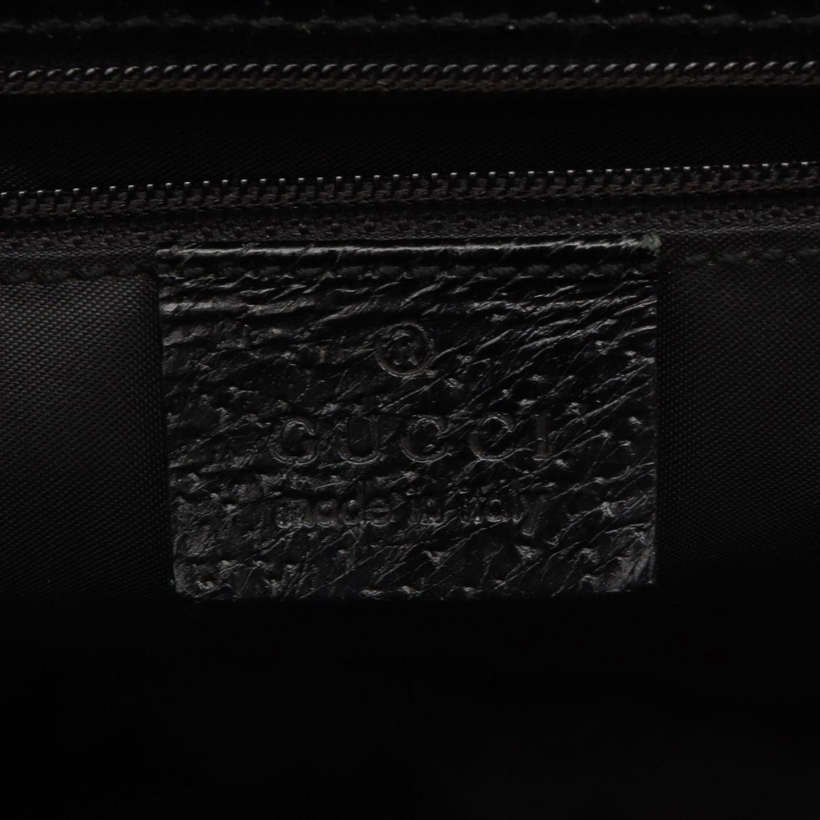 Gucci Shoulder Bag Interlocking 001 Black Leather — view 4