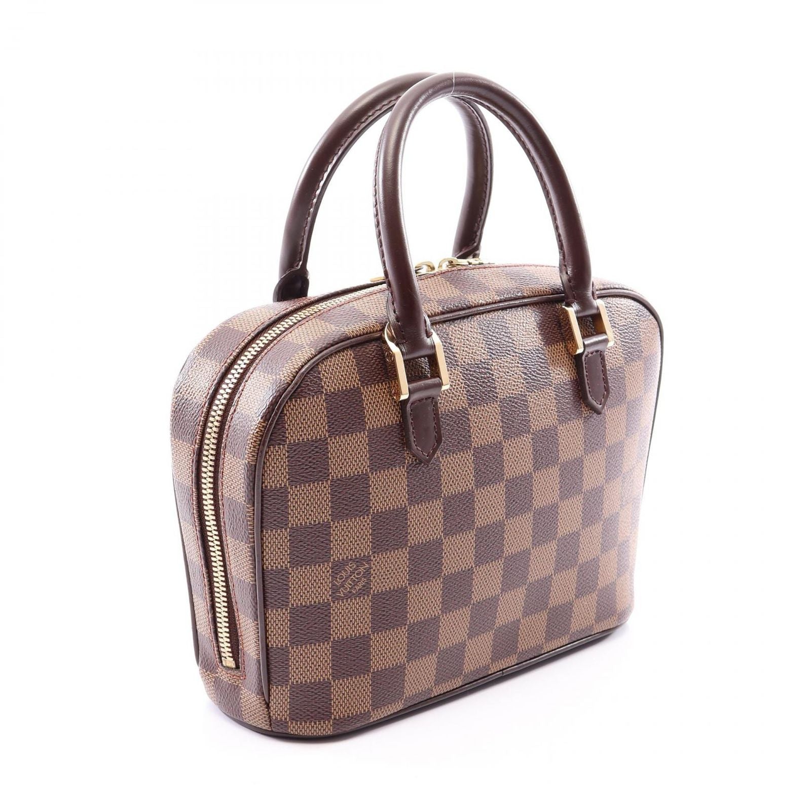Louis Vuitton Handbag Saria Mini Damier Ebene Canvas Leather — view 2