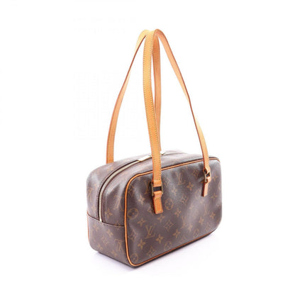 Louis Vuitton Shoulder Bag Cite Monogram Co Ting Canvas Leather — view 2
